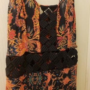 Topshop Floral Romper